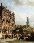 unknow artist European city landscape, street landsacpe, construction, frontstore, building and architecture. 116 oil painting reproduction